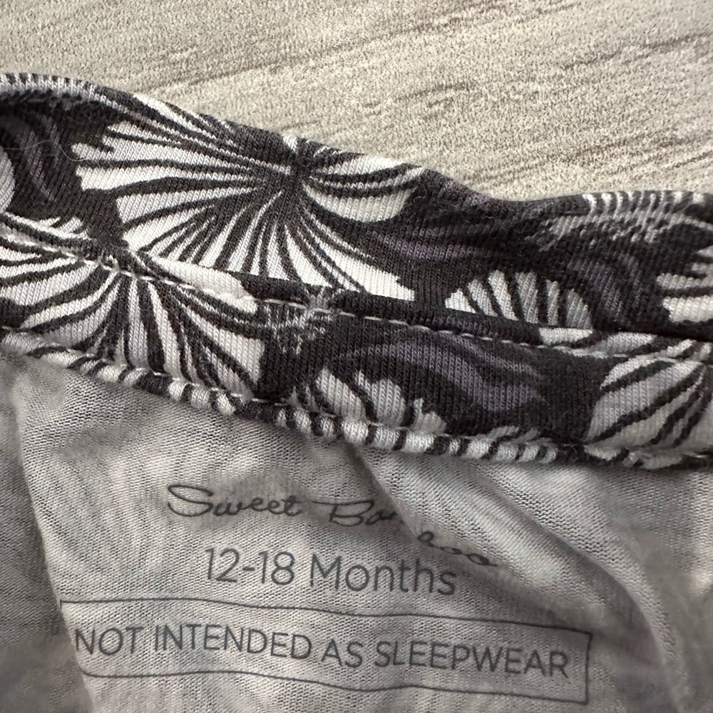Tropical Floral Toddler Bamboo Shirt - Picture 2 of 2